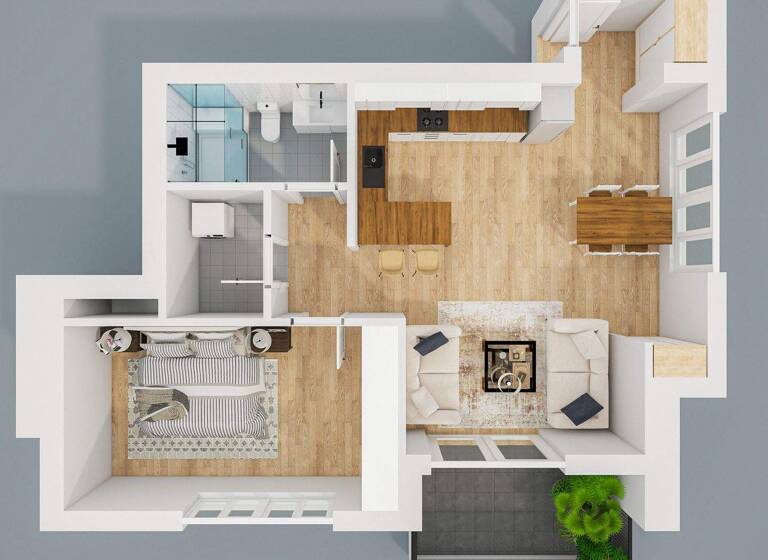 Wohnung zur Miete - Erstbezug 930 € 2 Zimmer 77,3 m² 2. Geschoss frei ab sofort Lingen Lingen (Ems) 49809