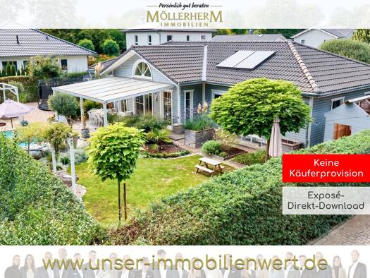 Bungalow zum Kauf provisionsfrei 589.000 € 4,5 Zimmer 127 m² 629 m² Grundstück Pogeez Pogeez 23911