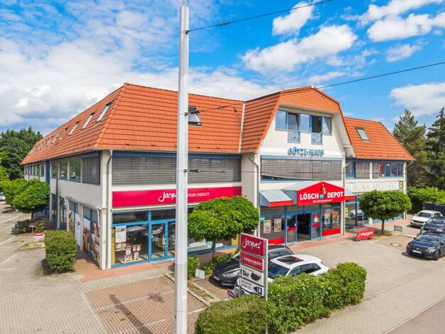 Laden zur Miete 7,26 € 3 Zimmer 278 m² Verkaufsfläche Delitzscher Straße 121 Büschdorf Halle 06116