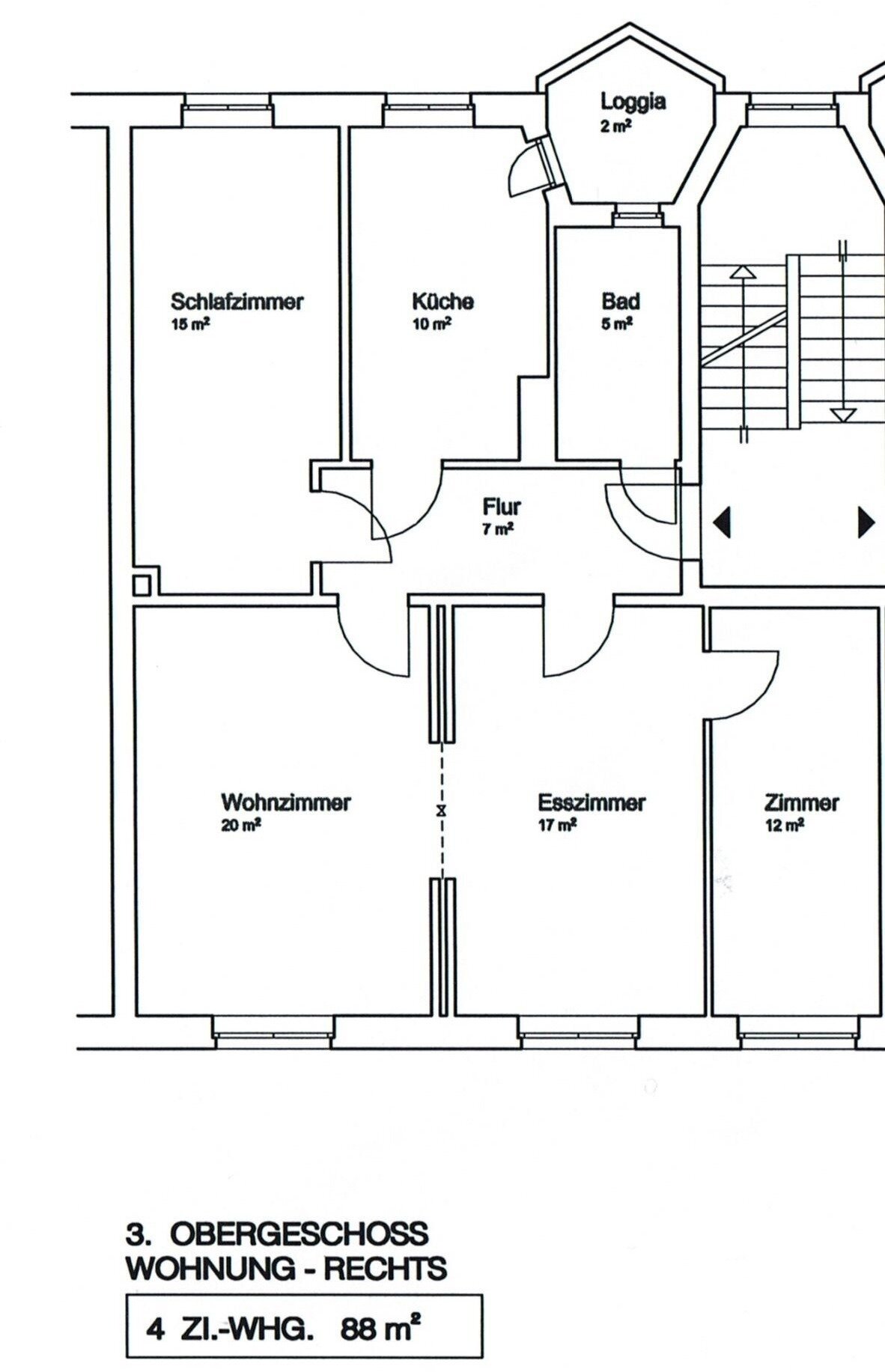 Wohnung zur Miete 900 € 4 Zimmer 88 m²<br/>Wohnfläche 3.<br/>Geschoss 01.02.2025<br/>Verfügbarkeit Hunaeusstraße 7 List Hannover 30177