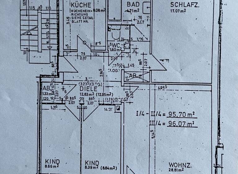 WG-Zimmer zur Miete 2.000 € 4 Zimmer 96 m² Geschoss 3/4 frei ab sofort Rahlstedt Hamburg 22145