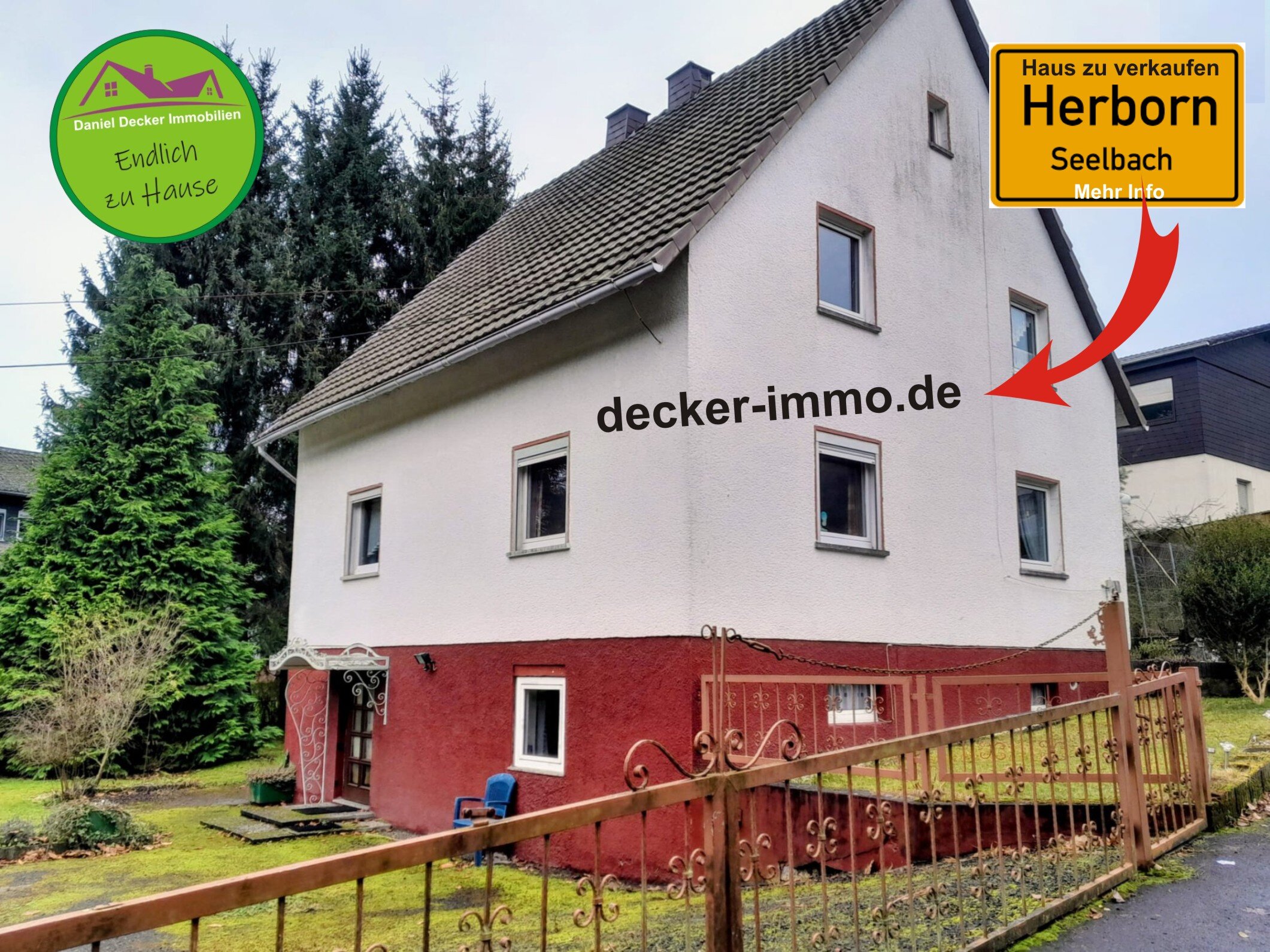 Einfamilienhaus zum Kauf 239.000 € 8 Zimmer 150 m²<br/>Wohnfläche 1.073 m²<br/>Grundstück ab sofort<br/>Verfügbarkeit Seelbach Herborn 35745