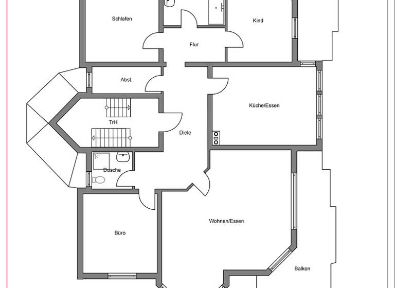 Wohnung zum Kauf 249.000 € 4 Zimmer 159 m² 2. Geschoss frei ab 01.05.2026 Ewattingen Wutach 79879