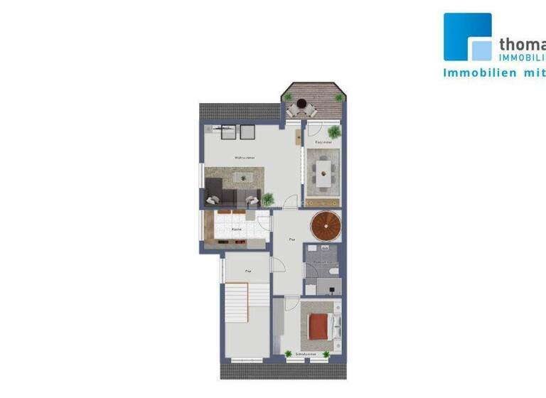 Maisonette zum Kauf 249.500 € 4 Zimmer 94 m² 2. Geschoss Friedrichsthal Schwerin 19057