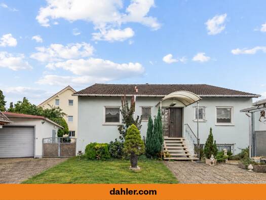 Bungalow zum Kauf 495.000 € 4 Zimmer 149 m² 676 m² Grundstück Hähnlein Alsbach-Hähnlein 64665