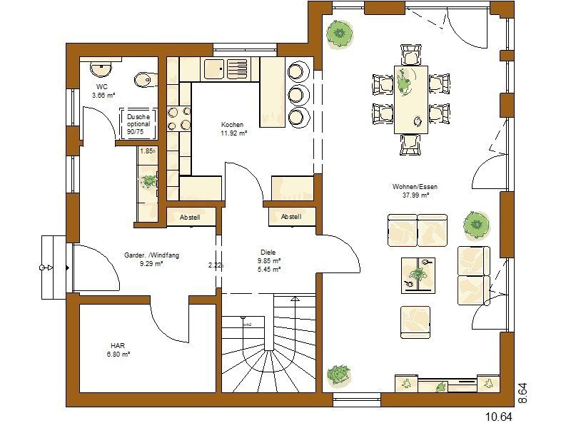 Einfamilienhaus zum Kauf provisionsfrei 625.000 € 4 Zimmer 134 m²<br/>Wohnfläche 692 m²<br/>Grundstück Bötzseestraße 10 Nord Petershagen/Eggersdorf 15345