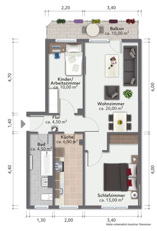 Wohnung zur Miete 361 € 3 Zimmer 62,2 m²<br/>Wohnfläche 3.<br/>Geschoss Etkar-André-Str. 28 Weinhübel Görlitz 02827