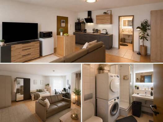 Studio zur Miete 480 € 1 Zimmer 33 m² 2. Geschoss Weberstraße 15 Salach Salach 73084
