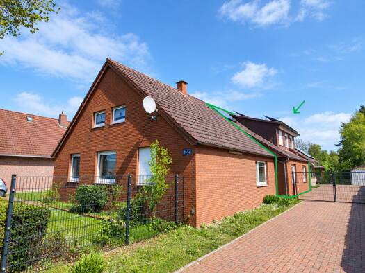 Doppelhaushälfte zum Kauf 220.000 € 5 Zimmer 142 m² 999,5 m² Grundstück Papenburg Papenburg 26871