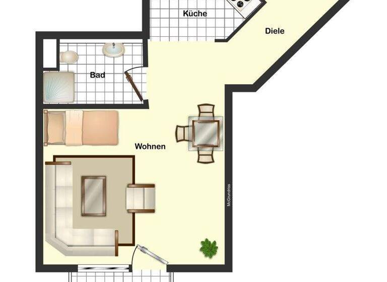 Studio zum Kauf 98.000 € 1 Zimmer 36,4 m² 1. Geschoss frei ab sofort Michael Rauck Straße 14 Crailsheim 74564