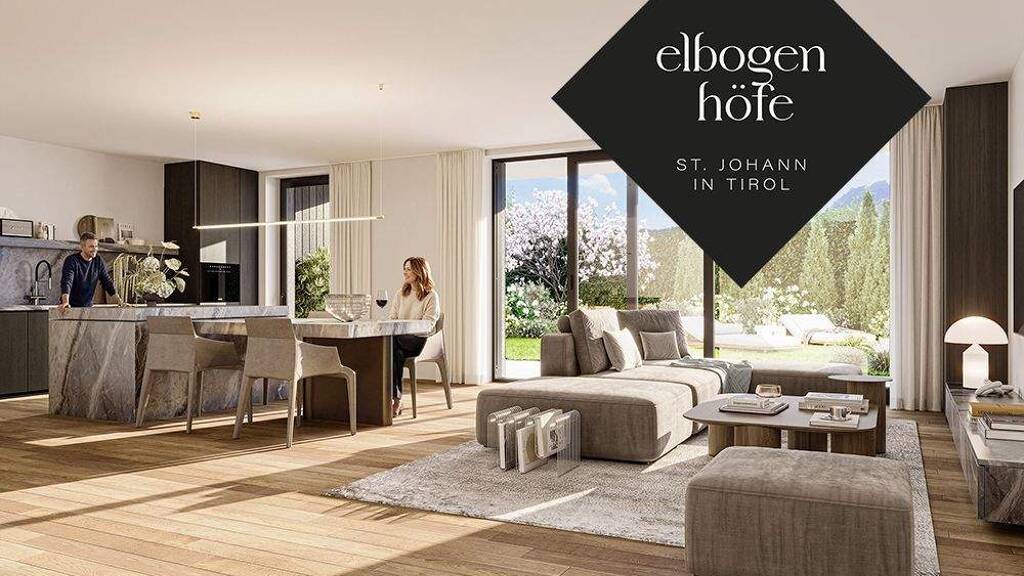 Wohnung zum Kauf - Erstbezug provisionsfrei 460.500 € 3 Zimmer 60,6 m² EG Loferer Straße St. Johann in Tirol 6380