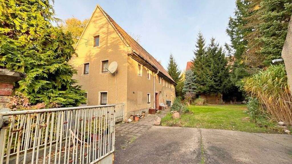 Haus zum Kauf 95.000 € 5 Zimmer 100 m² 2.450 m² Grundstück Ernst-Thälmann-Straße 9 Lonnewitz Oschatz 04758
