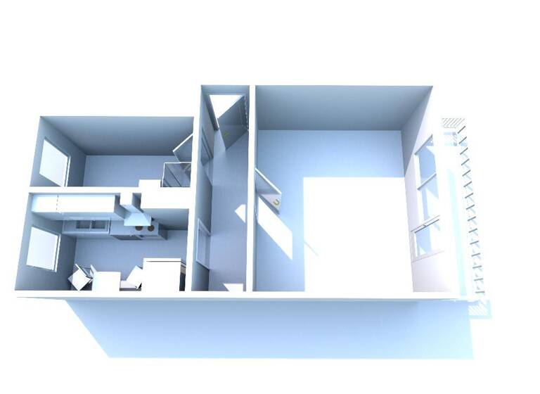 Studio zum Kauf 25.000 € 1 Zimmer 36,9 m² 2. Geschoss An der Gartenanlage 5 Wülknitz 01609