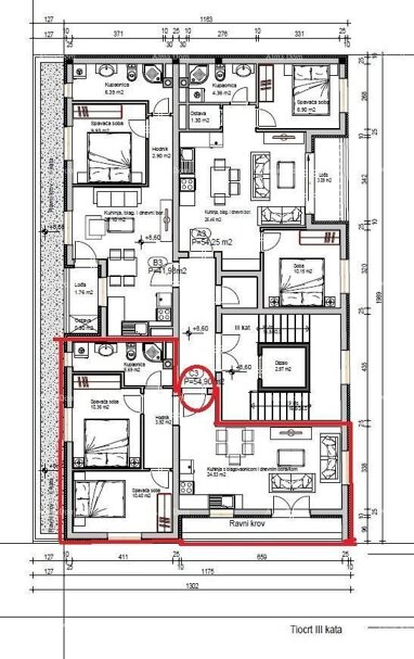 Wohnung zum Kauf 208.620 € 2 Zimmer 54 m² 3. Geschoss Pula center 52100