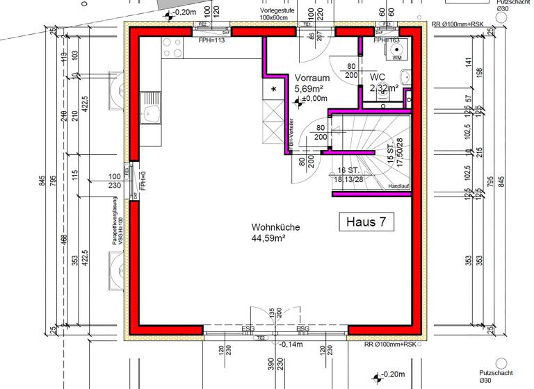 Einfamilienhaus zum Kauf - Erstbezug provisionsfrei 579.900 € 4 Zimmer 109 m² 295 m² Grundstück frei ab sofort Liliengasse 5 Bad Vöslau 2540