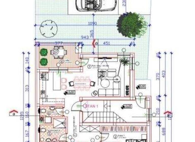 Wohnung zum Kauf 260.000 € 4 Zimmer 92 m² Donji grad, Jug II, Tenja