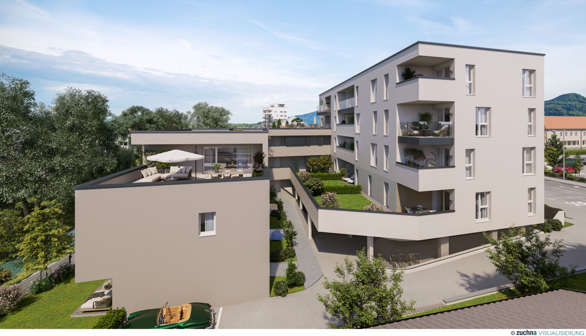 Terrassenwohnung zum Kauf 517.500 € 2 Zimmer 66,2 m²<br/>Wohnfläche 3.<br/>Geschoss Salzburg Salzburg 5020