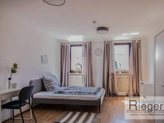 Wohnung zur Miete 500 € 1 Zimmer 26 m² 3. Geschoss Innenstadt Hof 95028