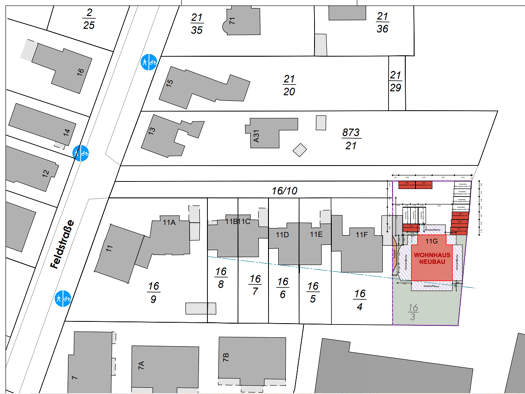 Studio zur Miete 990 € 3 Zimmer 61 m² Geschoss 1/3 frei ab 01.02.2027 Achim Achim 28832