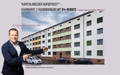 Wohnung zum Kauf 149.900 € 2 Zimmer 45 m² 2. Geschoss Kirschbergstraße 49 WE07 Möckern Leipzig / Möckern 04159