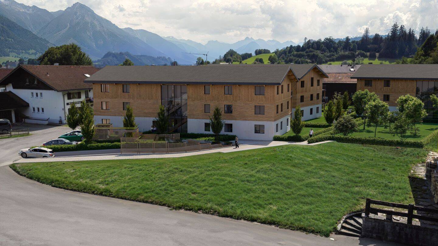 Immobilie in Fischen im Allgäu - Neubauprojekt Fischen-Weiler Wohnung B03 - Bild 1