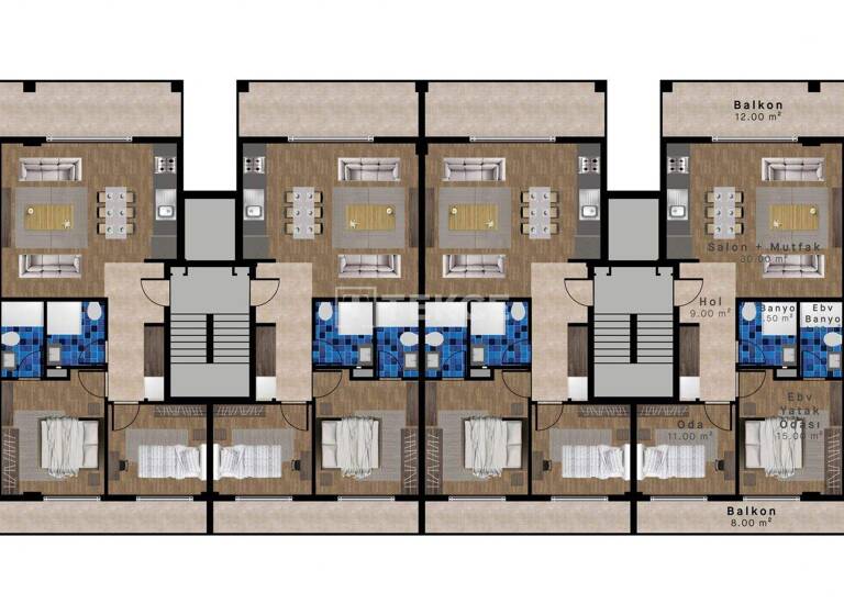 Maisonette zum Kauf 176.000 € 5 Zimmer 254 m² 4. Geschoss Bursa 16160