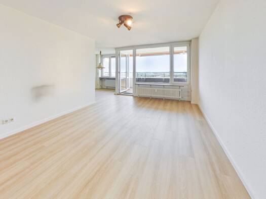 Wohnung zur Miete 1.310 € 3,5 Zimmer 80,4 m² 18. Geschoss frei ab sofort Asemwald Plieningen 70599