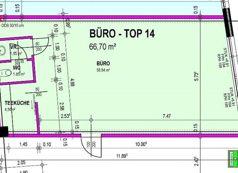 Büro zur Miete 10 € Am Spitz Neunkirchen 2620