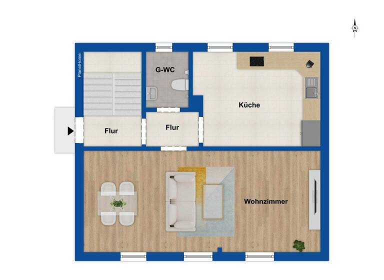 Doppelhaushälfte zum Kauf 229.000 € 4 Zimmer 92,3 m² 667 m² Grundstück Otterndorf 21762