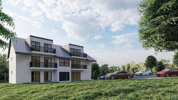 Wohnung zum Kauf - Neubau provisionsfrei 369.000 € 3,5 Zimmer 67,3 m² 2. Geschoss frei ab 01.07.2026 Brunnengasse 6 Großingersheim Ingersheim 74379