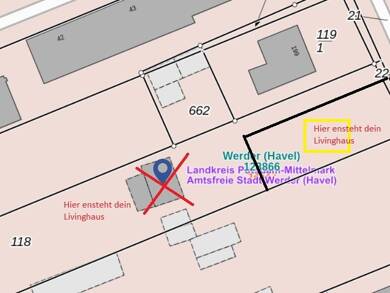 Grundstück zum Kauf 190.000 € 650 m² Grundstück Werder (Havel) Werder (Havel) 14542