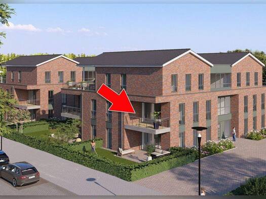 Wohnung zum Kauf 229.000 € 2 Zimmer 63,3 m² Krechting Rhede 46414