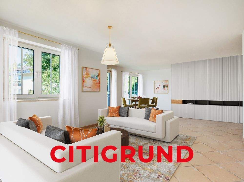 Söcking/Starnberger See - Großzügige Familienwohnung mit Haus-im-Haus-Charakter und sonnigem Garten