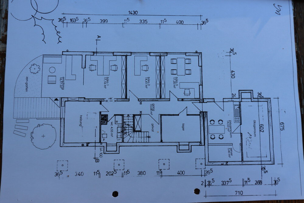 Bürofläche zur Miete 1.500 € 5 Zimmer 105,2 m²<br/>Bürofläche Weihenzell Weihenzell 91629