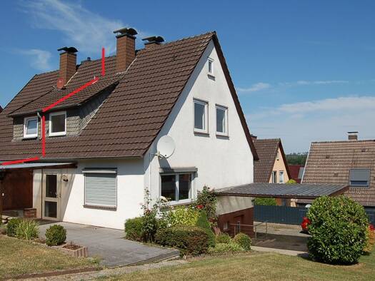 Doppelhaushälfte zum Kauf 115.000 € 6 Zimmer 115 m² 451 m² Grundstück Wrexen Diemelstadt 34474