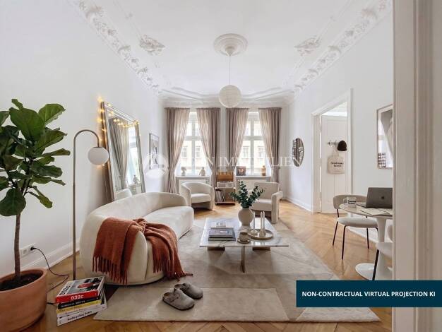 Wohnung zum Kauf 999.990 € 4 Zimmer 127,5 m² 2. Geschoss Knesebeckstr. 4 Charlottenburg Berlin 10623