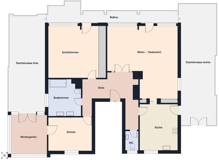 Penthouse zum Kauf 3 Zimmer 126,1 m² 3. Geschoss Heldendankstraße 3 Bregenz 6900
