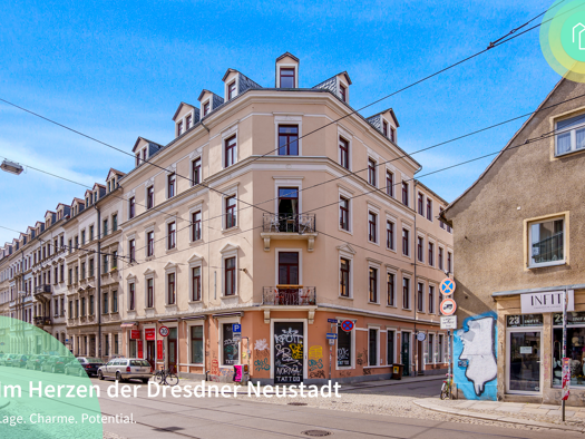Mehrfamilienhaus zum Kauf als Kapitalanlage geeignet 2.195.000 € 1.021 m² Äußere Neustadt Dresden 01099