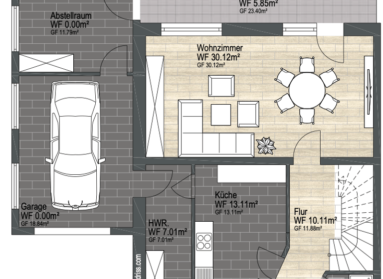 Doppelhaushälfte zum Kauf 385.000 € 4 Zimmer 132 m² 460 m² Grundstück Reislingen 38446