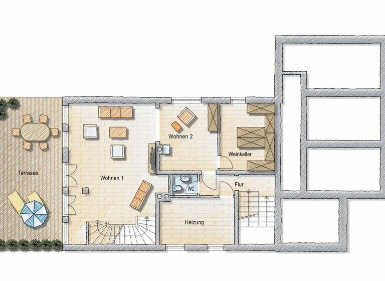Einfamilienhaus zum Kauf 8 Zimmer 406 m² 760 m² Grundstück Steinweg Regensburg 93059