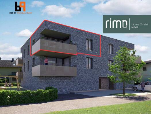 Wohnung zum Kauf - Erstbezug 351.000 € 2 Zimmer 46,2 m² 2. Geschoss Löwengasse Altach 6844