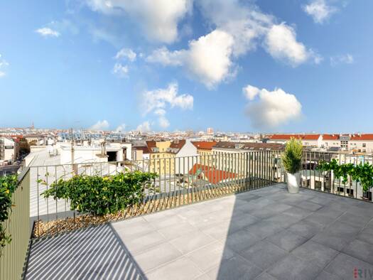 Wohnung zum Kauf - Erstbezug 990.000 € 3 Zimmer 128 m² 6. Geschoss Arndtstraße 50 Wien 1120