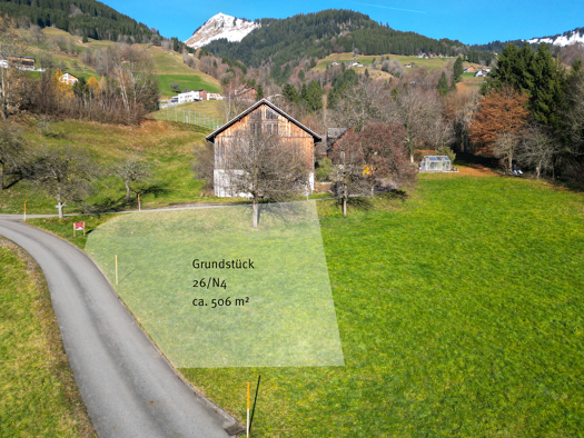 Grundstück zum Kauf 139.150 € 506 m² Grundstück Lehenweg Sankt Gerold 6722