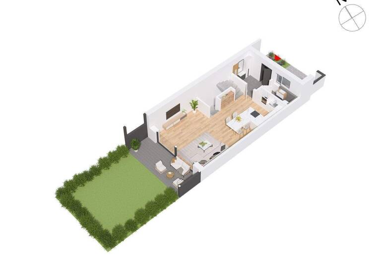 Haus zum Kauf provisionsfrei als Kapitalanlage geeignet 564.800 € 4 Zimmer 110,9 m² 191 m² Grundstück Kaufbeuren-Neugablonz Kaufbeuren 87600