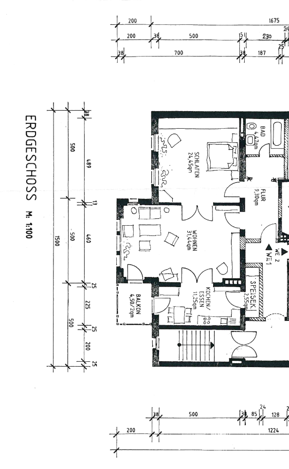 Wohnung zur Miete 682 € 2 Zimmer 85,8 m²<br/>Wohnfläche EG<br/>Geschoss Reilstraße 74 Ortslage Trotha Halle (Saale) 06114