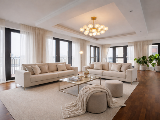 Penthouse zur Miete 7.796 € 5 Zimmer 311,8 m² frei ab sofort Voßstraße 32 Mitte Berlin 10117