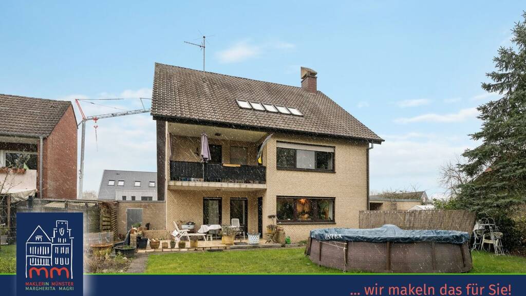 Mehrfamilienhaus zum Kauf als Kapitalanlage geeignet 649.000 € 8 Zimmer 235,6 m² 653 m² Grundstück Mecklenbeck Münster 48163