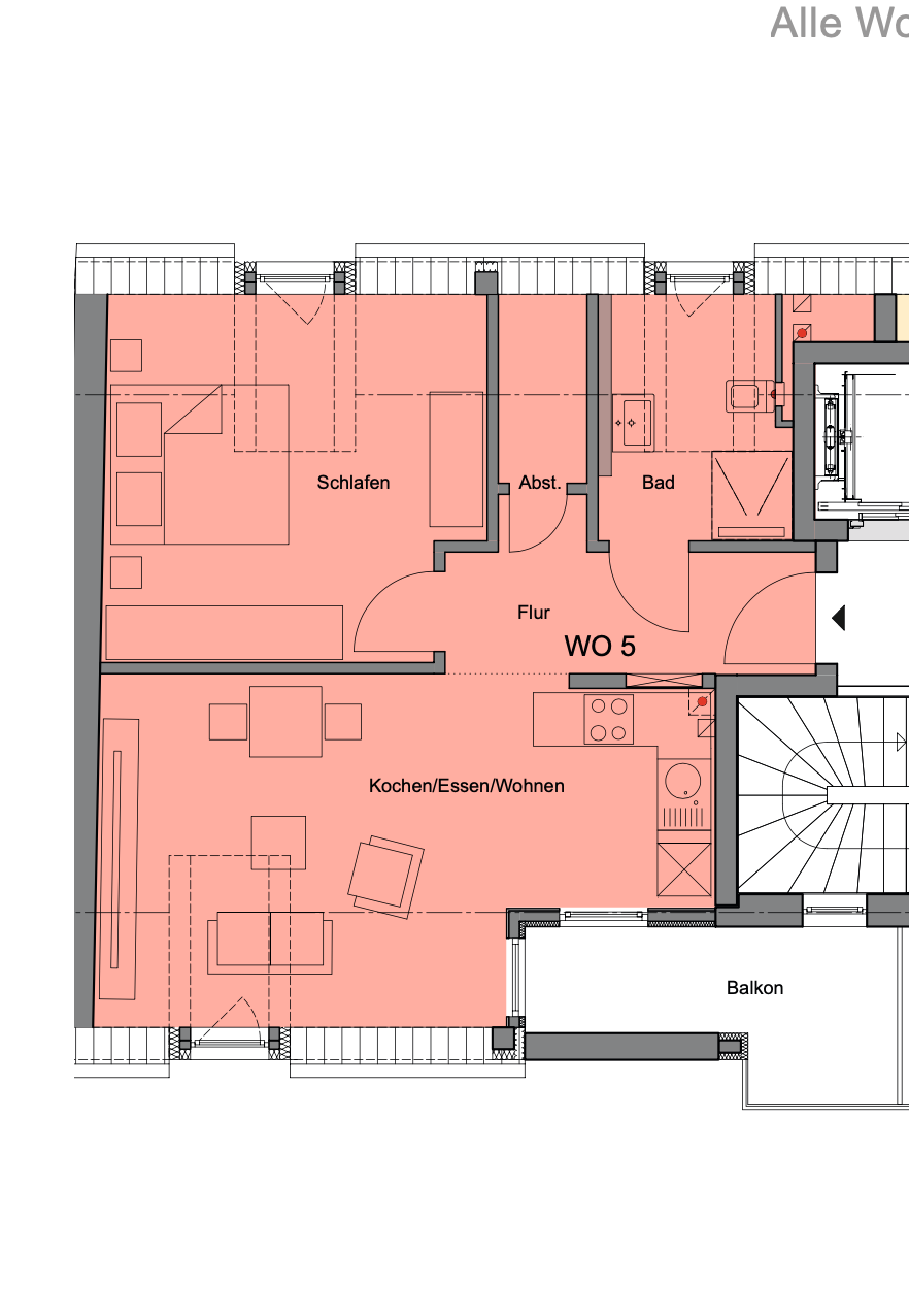 Studio zum Kauf 249.900 € 2 Zimmer 55,9 m²<br/>Wohnfläche Biewer 2 Trier 54293