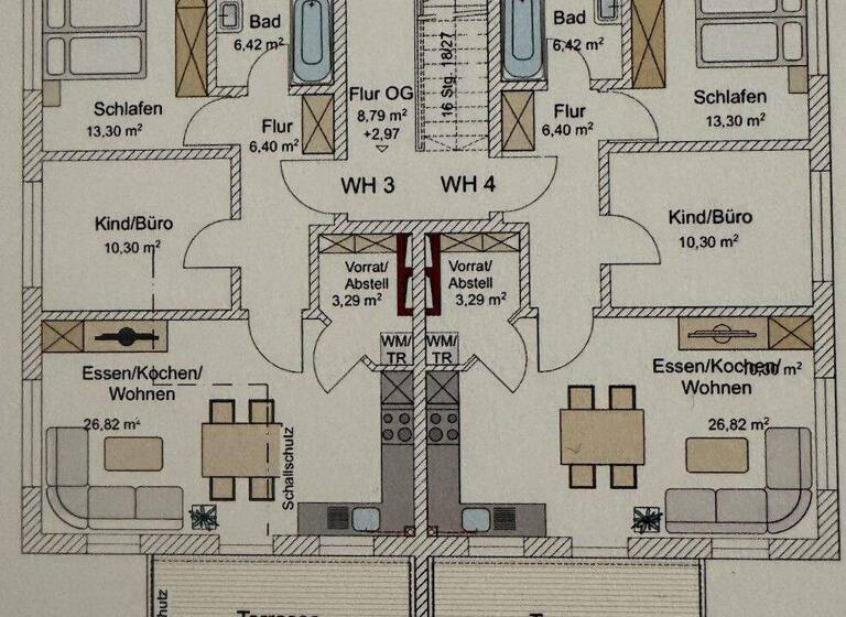 Wohnung zum Kauf - Erstbezug 399.000 € 3,5 Zimmer 74 m² frei ab 01.07.2026 Deggendorfer Str. 17a Oberahrain Essenbach / Oberahrain 84051