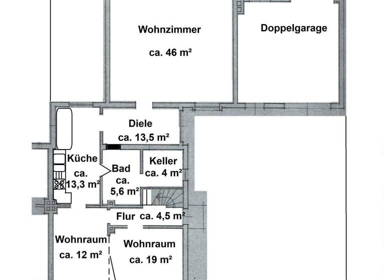 Doppelhaushälfte zum Kauf 435.000 € 6 Zimmer 195 m² 1.014 m² Grundstück frei ab sofort Tom-Dyk-Straße Grolland Bremen 28259